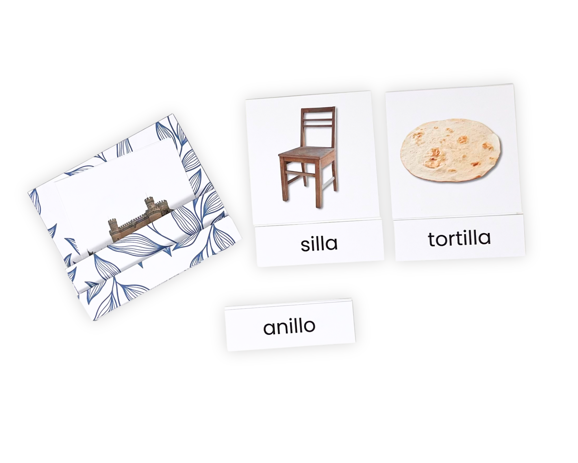 Montessori Advanced Patterns Picture Cards in Spanish (Digital PDF)