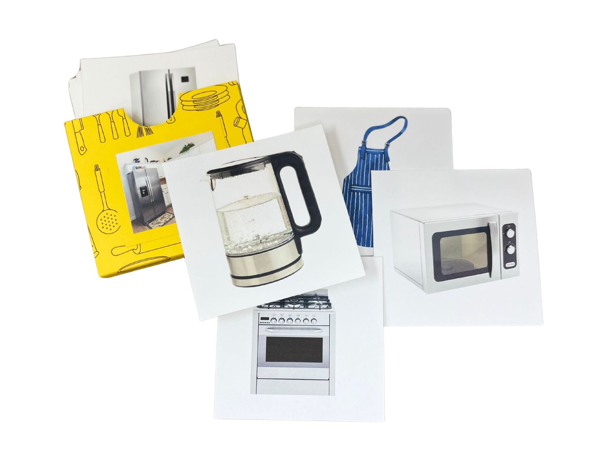 Kitchen Vocabulary Cards (Digital PDF)