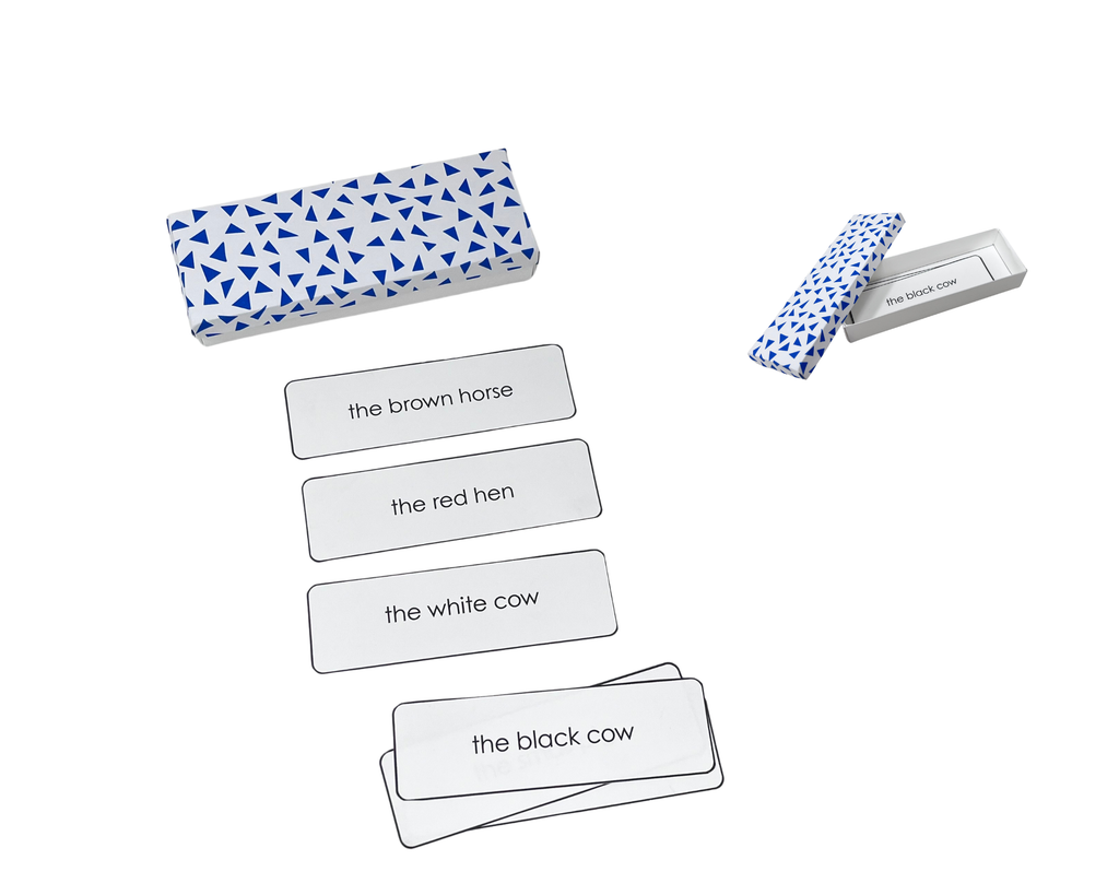 Editable Adjective & Noun Labels (Digital PDF)