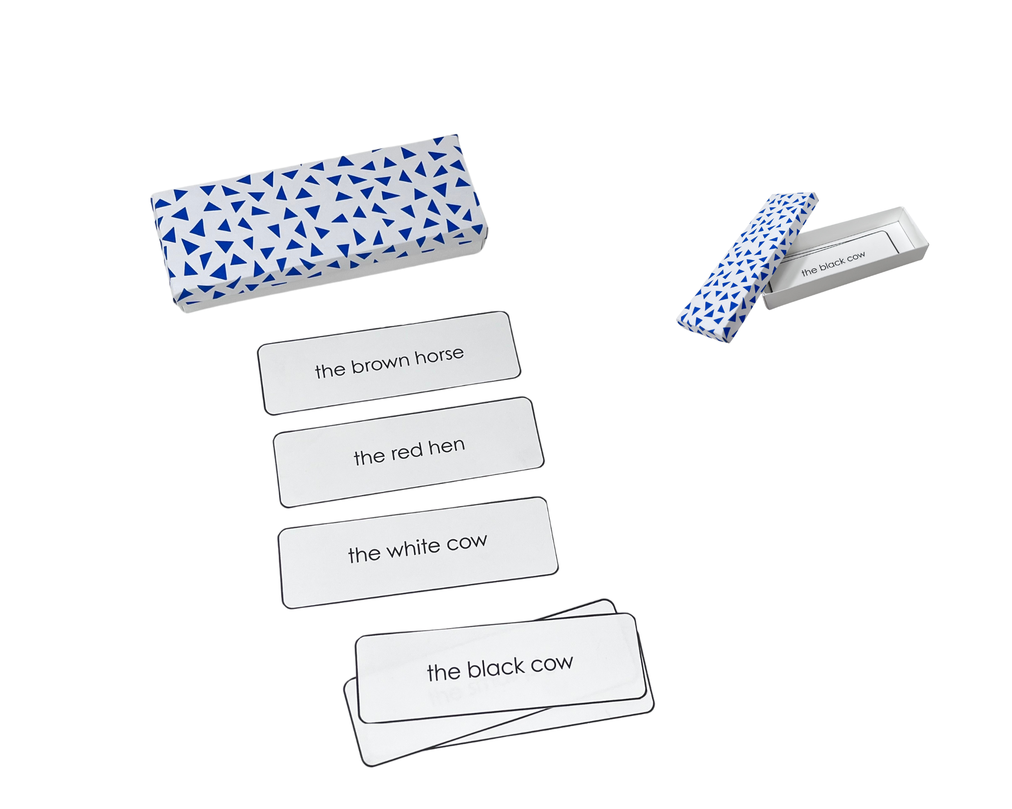 Editable Adjective & Noun Labels (Digital PDF)