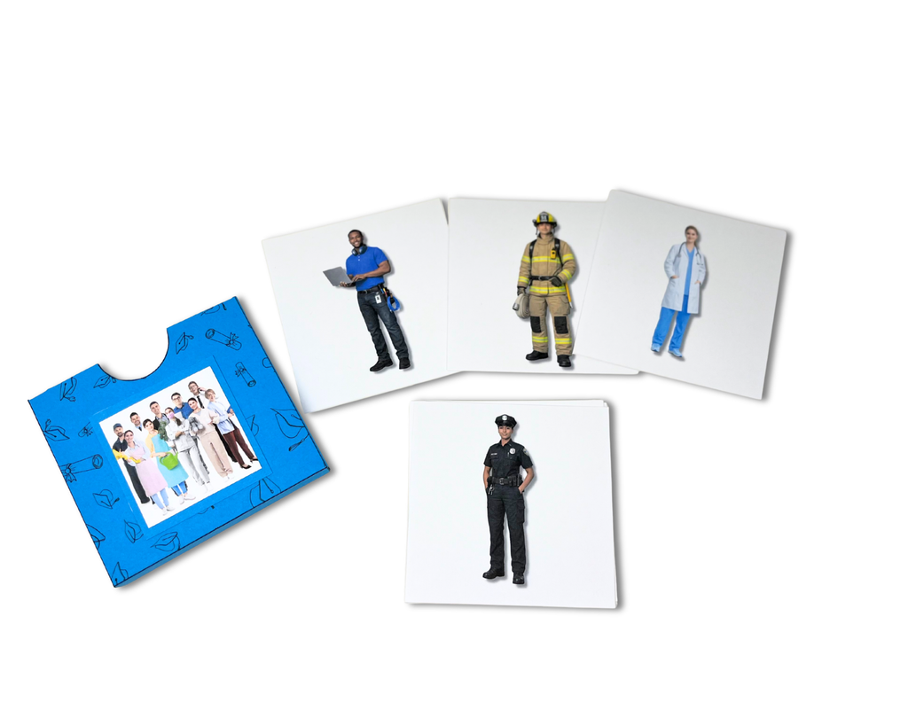 Professions Vocabulary Cards (Digital PDF)