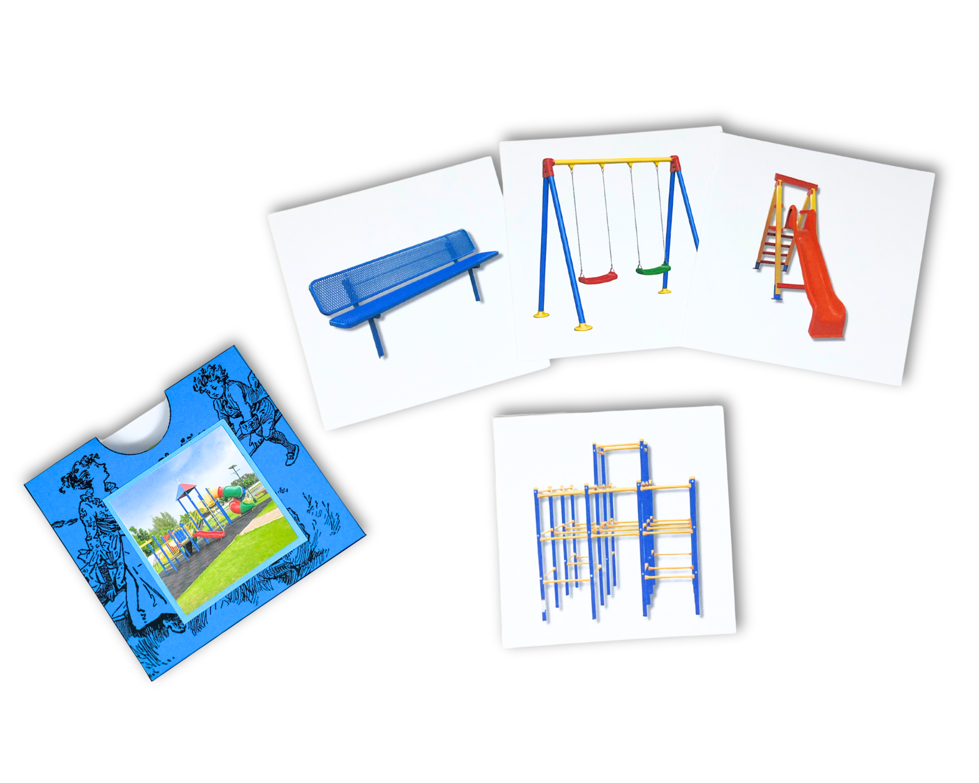Playground Vocabulary Cards (Digital PDF)