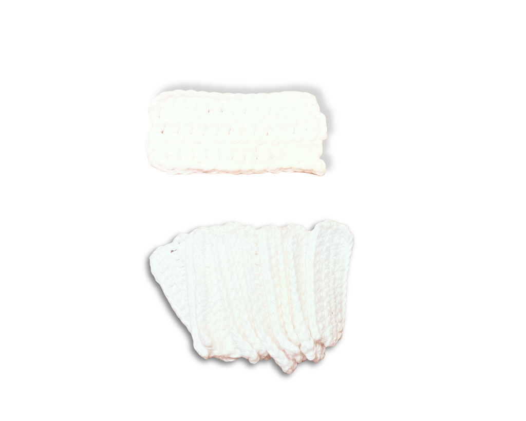 Montessori Crochet Sponges | Practical Life Water Works Set of 10